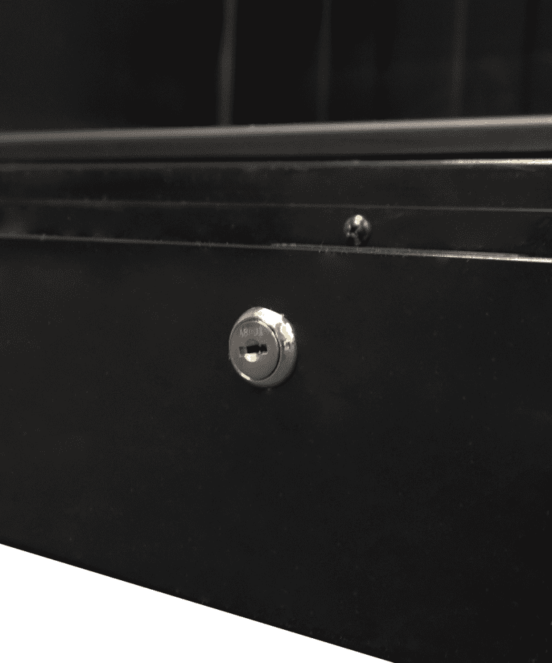 RÉFRIGÉRATEUR 1 PORTE EN VERRE NOIR SVE-450 BL – Image 9