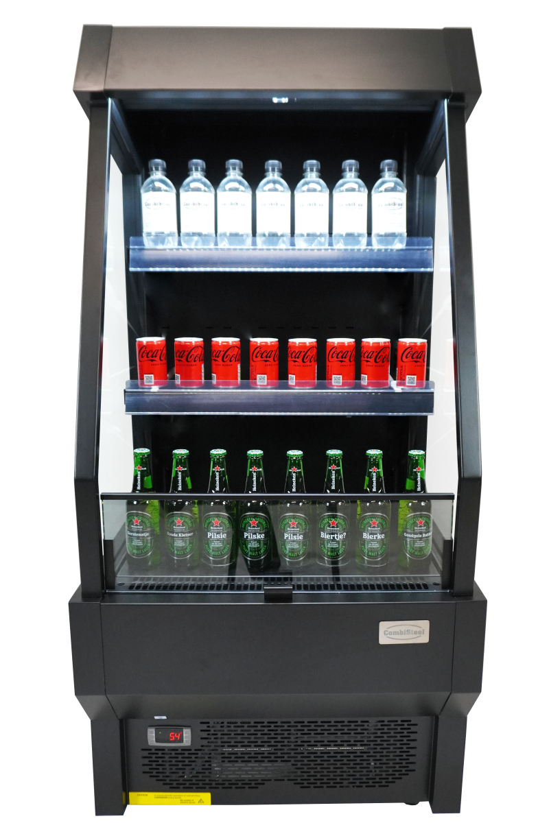 RÉFRIGÉRATEUR NOIR POUR ACHATS IMPULSIFS 165L – Image 9
