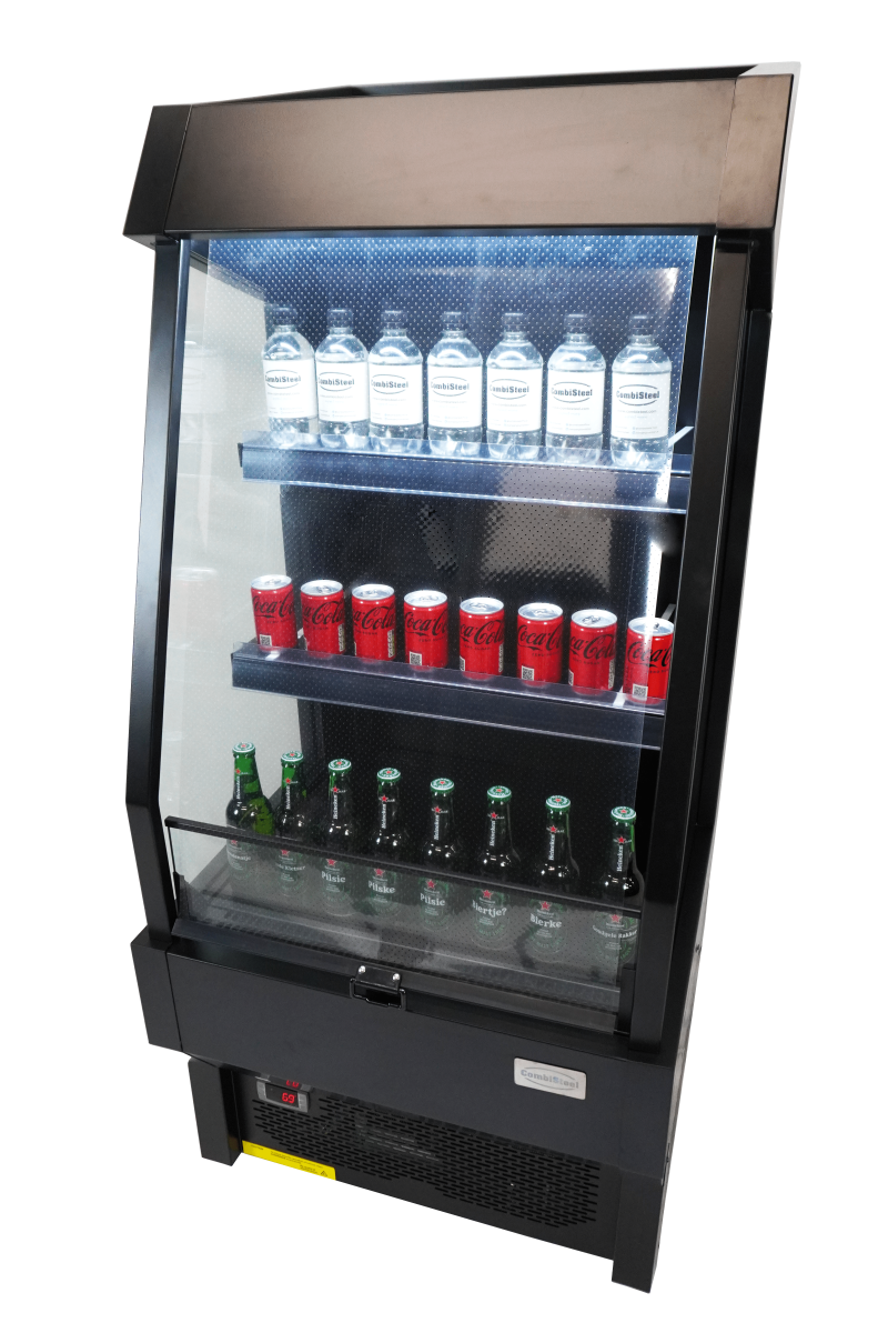 RÉFRIGÉRATEUR NOIR POUR ACHATS IMPULSIFS 165L – Image 12
