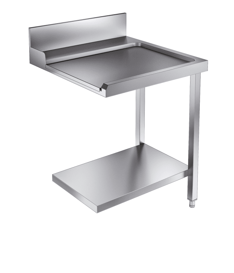 TABLE D'ÉCOULEMENT ÉTAGÈRE 700 À DROITE POUR 7082.0070-0075