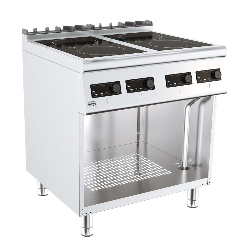 BASE 700 CUISINIÈRE AVEC PLAQUE À INDUCTION ELECTRIQUE 4 PL.