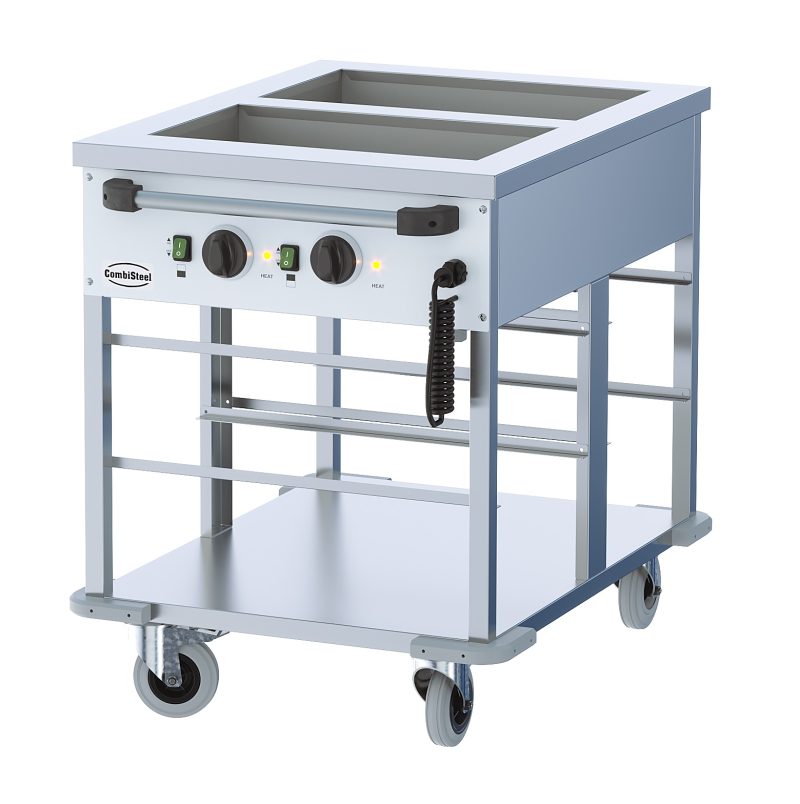 BAIN-MARIE TROLLEY 2/1. – Image 2