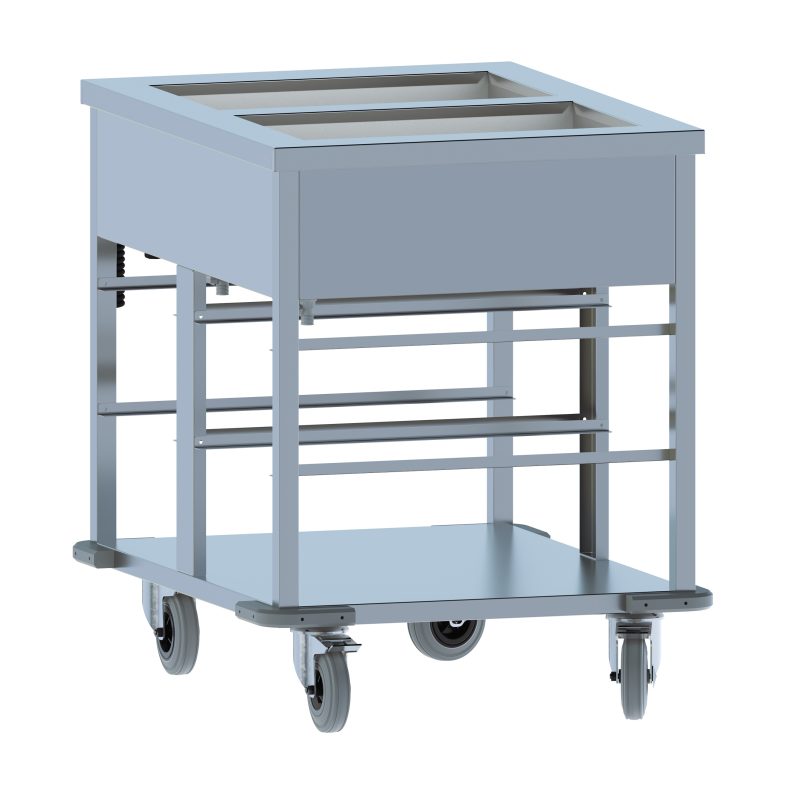 BAIN-MARIE TROLLEY 2/1. – Image 5