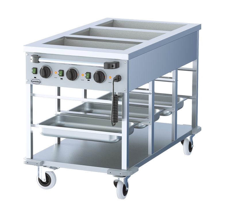 BAIN-MARIE TROLLEY 3/1. – Image 2