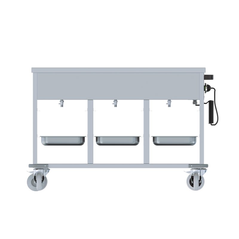 BAIN-MARIE TROLLEY 3/1. – Image 4