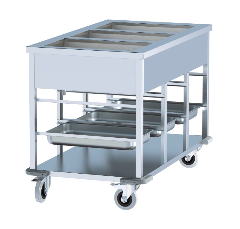 BAIN-MARIE TROLLEY 3/1. – Image 5