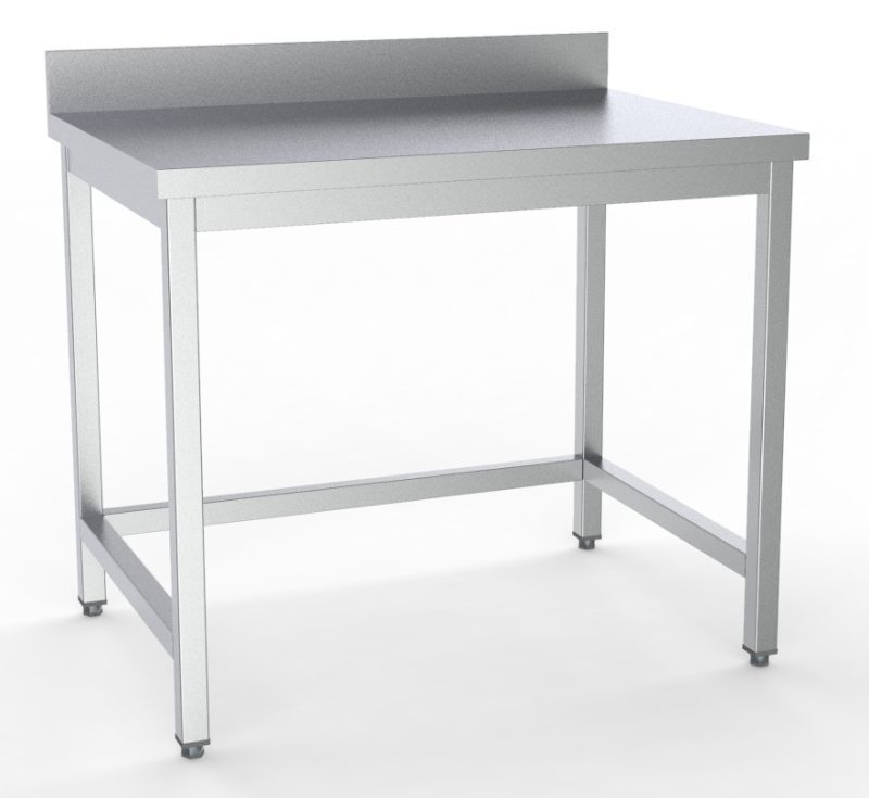 600 PLAN DE TRAVAIL ESSOUS OUVERT BORD RELEVÉ DÉMONTABLE 1000