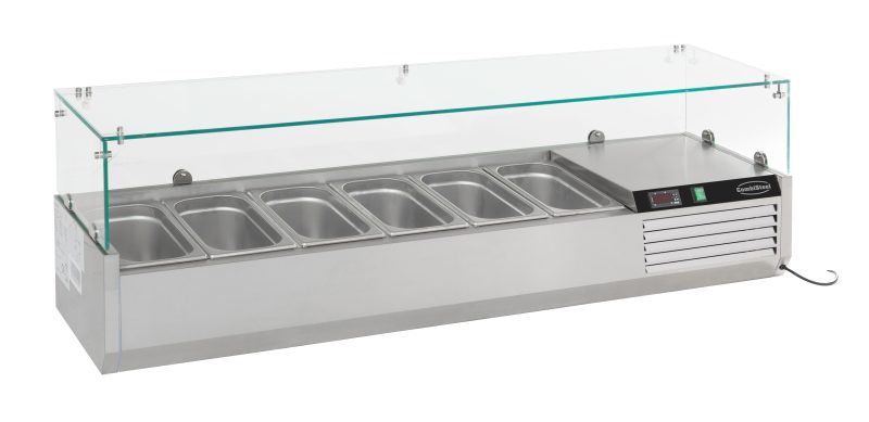 PUITS RÉFRIGÉRÉE 1/4 GN x 6