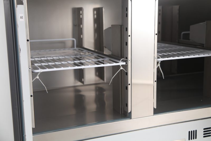 TABLE PRÉP POUR PIZZA AVEC VERRE 3 PORTES – Image 4