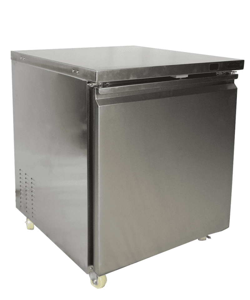 RÉFRIGÉRATEUR/CONGÉLATEUR EN ACIER INOX COMMUTABLE 1 PORTE – Image 6