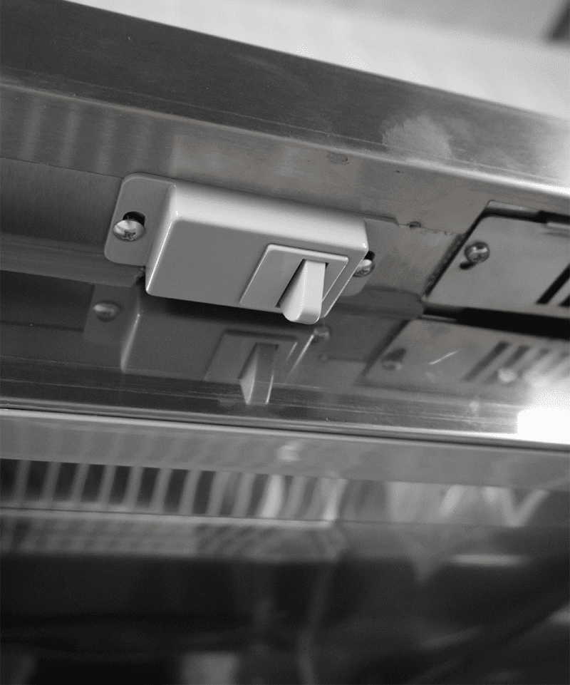 RÉFRIGÉRATEUR/CONGÉLATEUR EN ACIER INOX COMMUTABLE 1 PORTE – Image 17