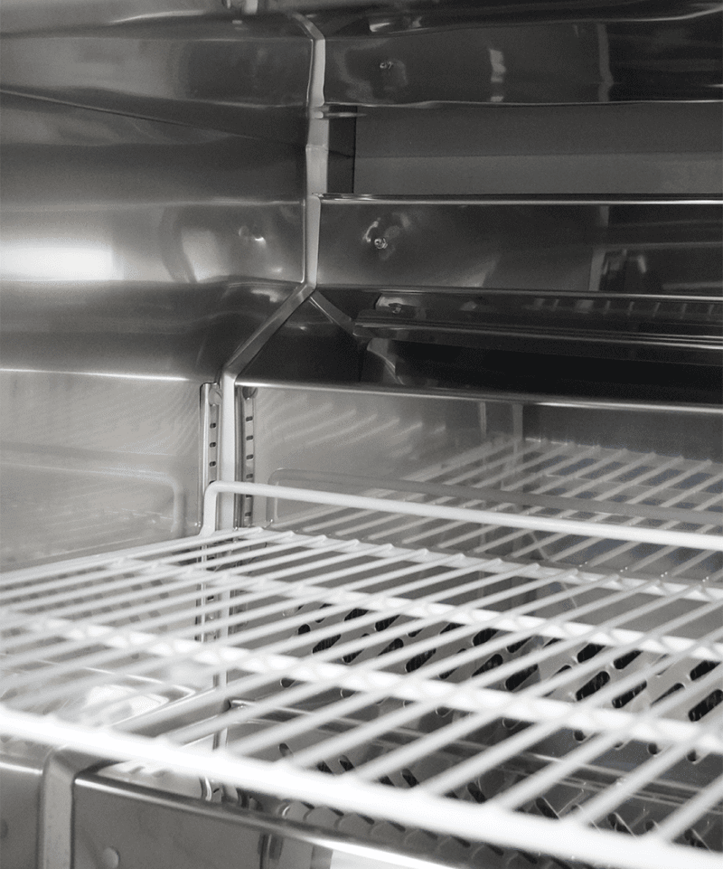 RÉFRIGÉRATEUR/CONGÉLATEUR EN ACIER INOX COMMUTABLE 1 PORTE – Image 15