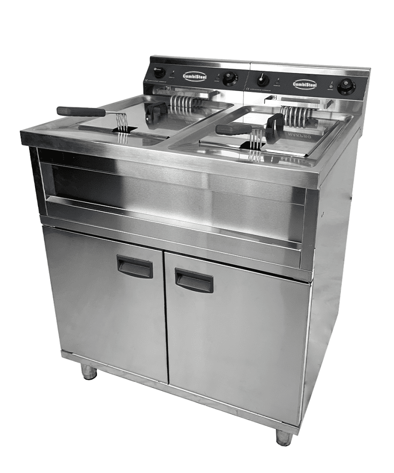 FRITEUSE ÉLECTRIQUES 2X12L 2X9KW – Image 2
