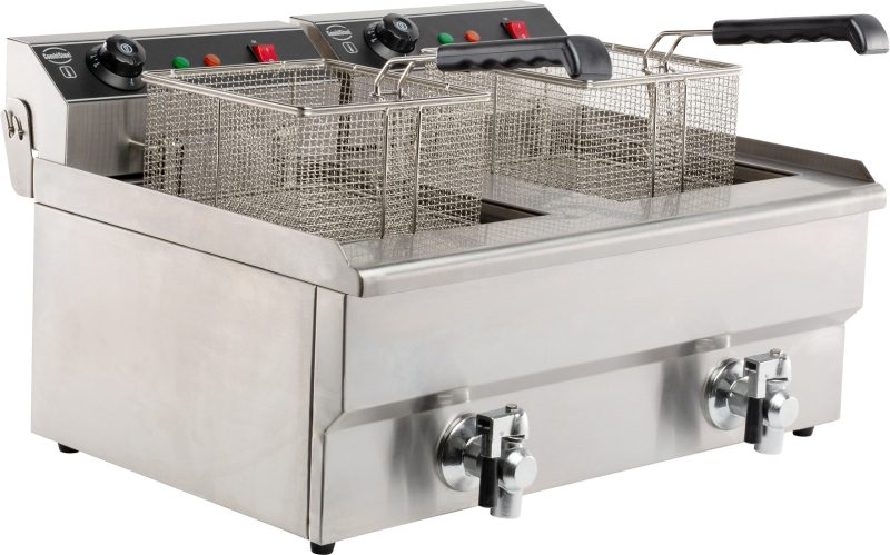 FRITEUSE POSABLE ELECTRIQUE 2X8 L – Image 2