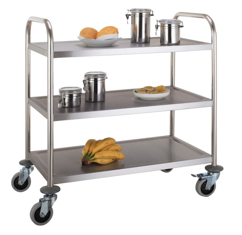 TROLLEY DÉMONTABLE 3 NIVEAUS – Image 2