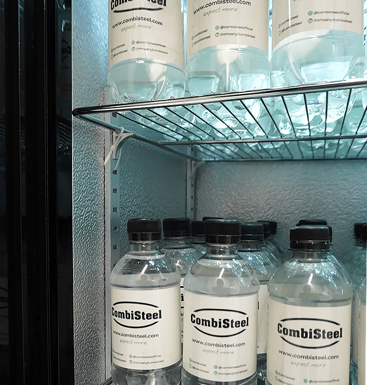 ARRIÈRE BAR RÉFRIGÉRÉE NOIR 2 PORTES COULISST – Image 8