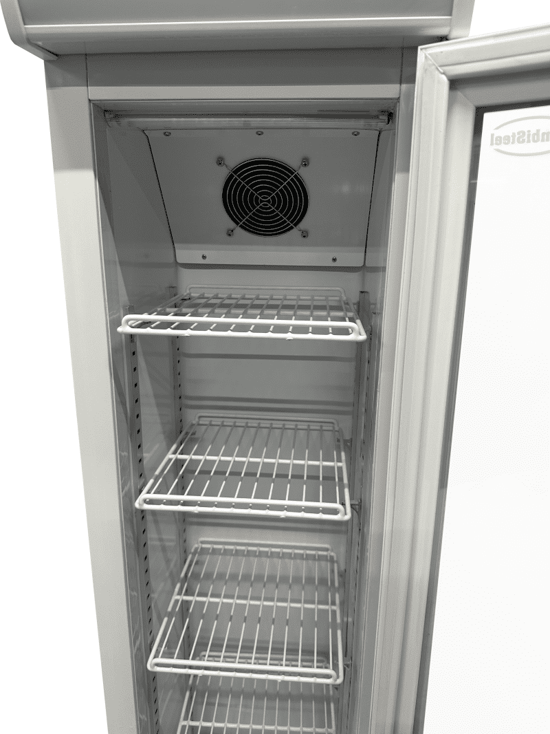 RÉFRIGÉRATEUR PORTE EN VERRE ÉTROIT – Image 5