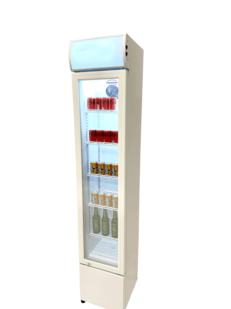 RÉFRIGÉRATEUR PORTE EN VERRE ÉTROIT – Image 3