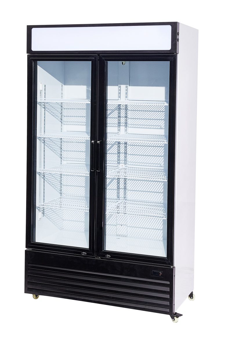 RÉFRIGÉRATEUR 2 PORTES EN VERRE BEZ-750 GD – Image 3