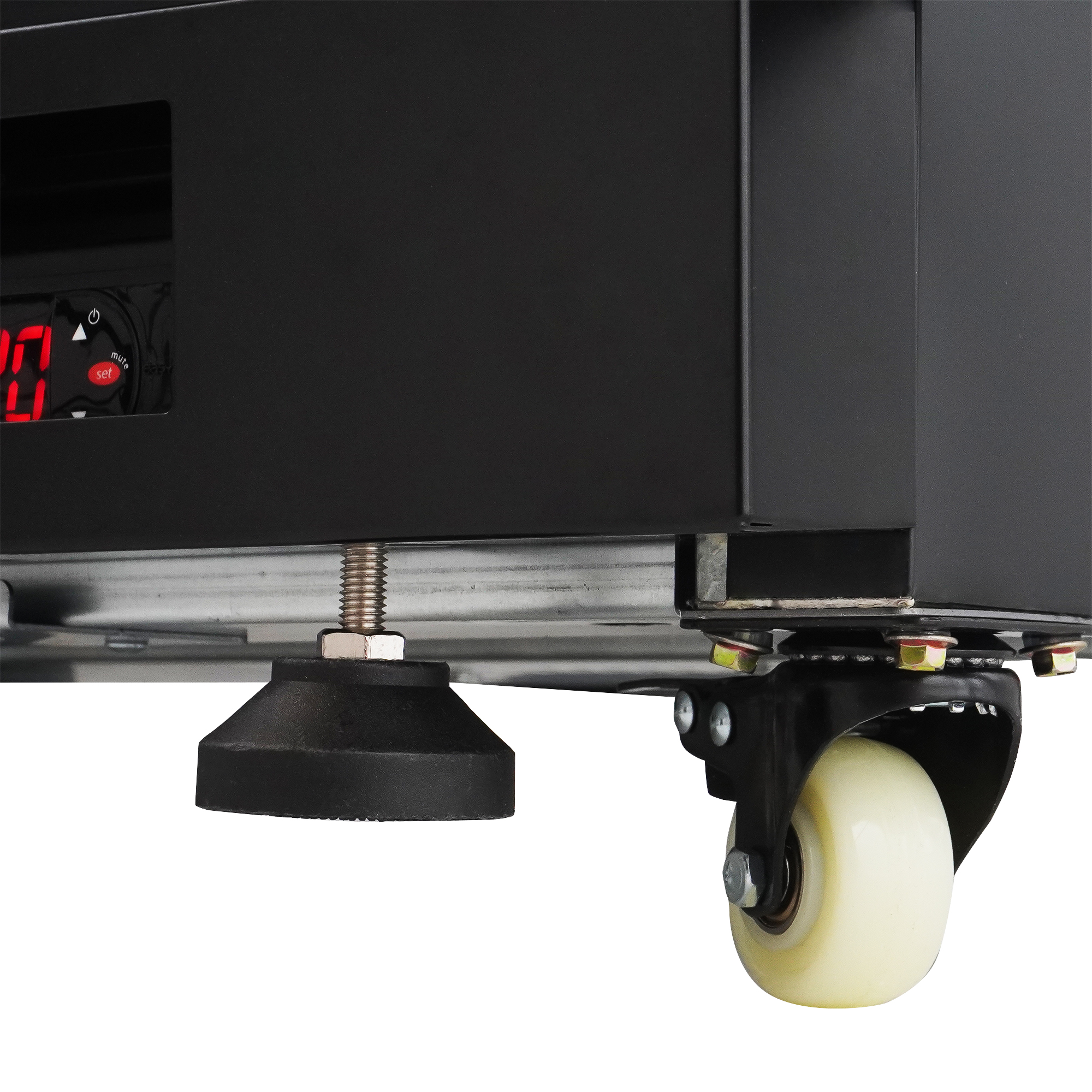 RÉFRIGÉRATEUR 3 PORTES EN VERRE NOIR NAP-1200 *TRANSPORT SUR DEMANDE* – Image 14