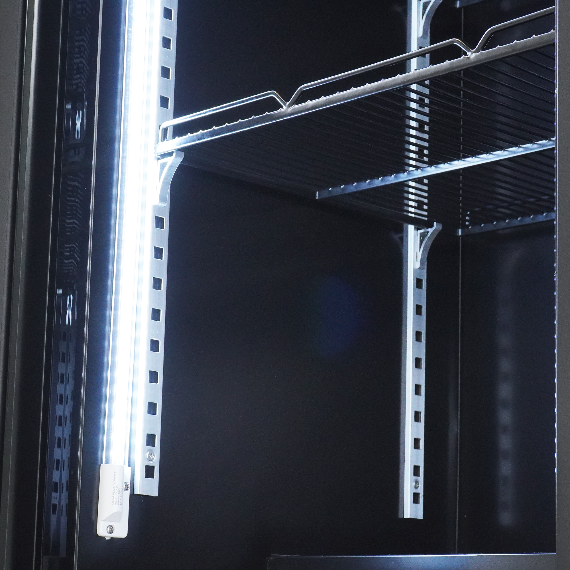 RÉFRIGÉRATEUR 3 PORTES EN VERRE NOIR NAP-1200 *TRANSPORT SUR DEMANDE* – Image 15