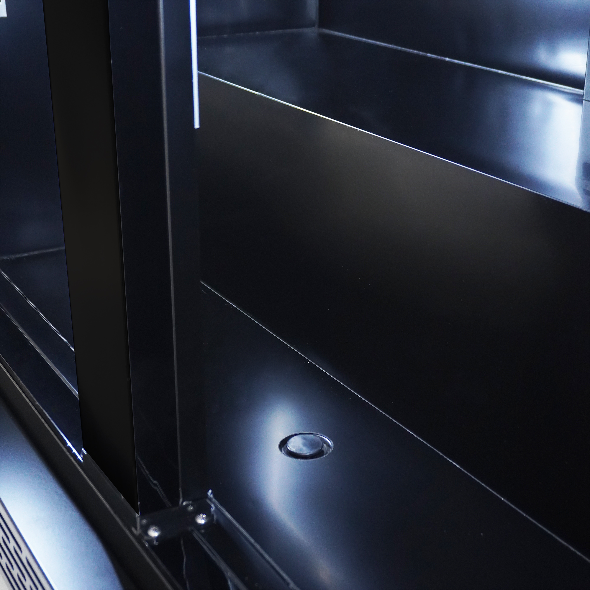 RÉFRIGÉRATEUR 3 PORTES EN VERRE NOIR NAP-1200 *TRANSPORT SUR DEMANDE* – Image 16