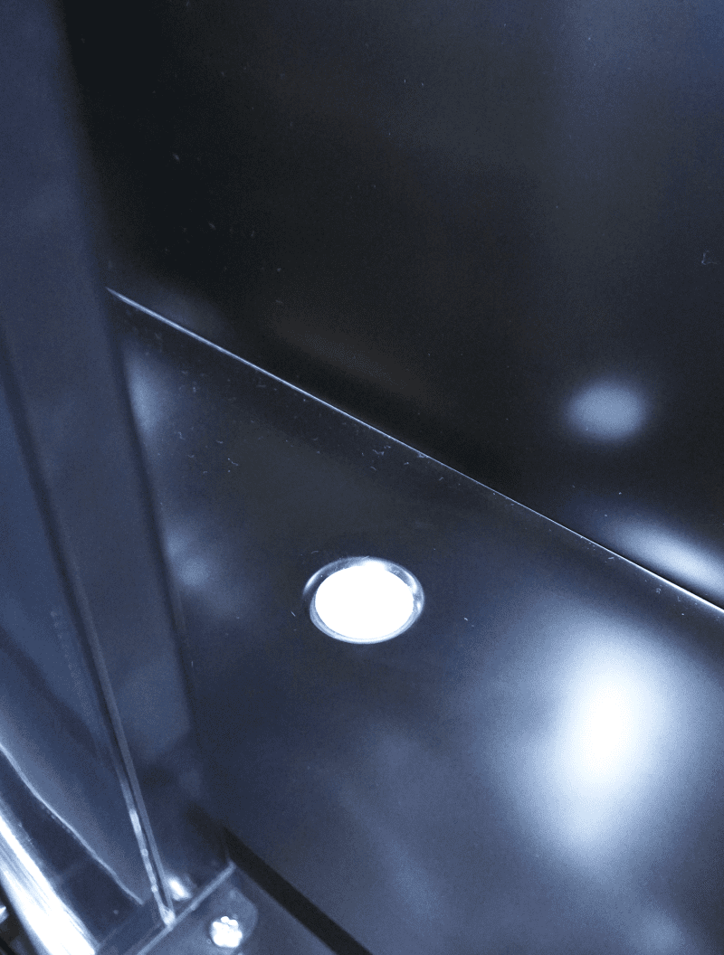 RÉFRIGÉRATEUR 3 PORTES EN VERRE NOIR NAP-1200 HT - AVEC PORTE CHAUFFANTE – Image 17