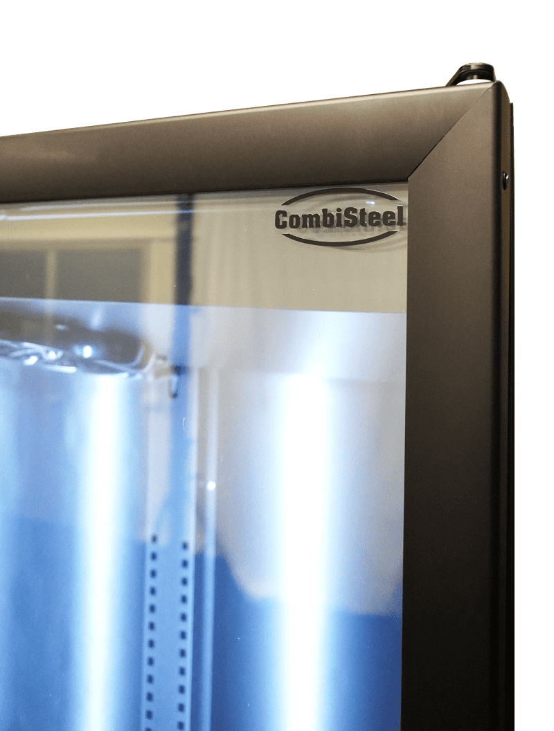 RÉFRIGÉRATEUR 3 PORTES EN VERRE NOIR NAP-1200 HT - AVEC PORTE CHAUFFANTE – Image 19