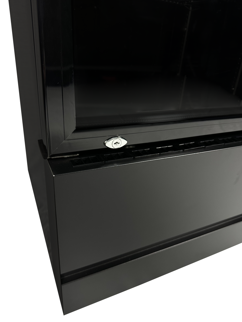 RÉFRIGÉRATEUR PORTE EN VERRE FCU-370 BL – Image 10