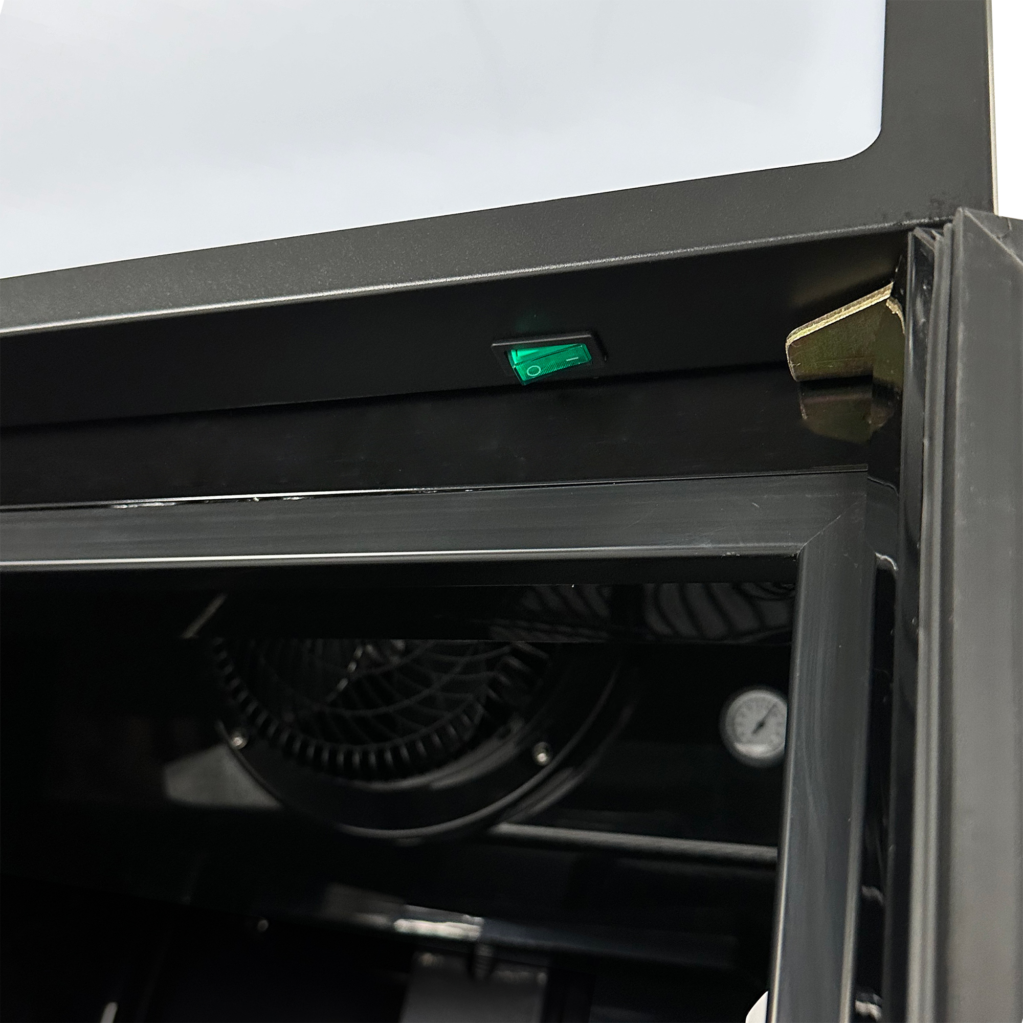 RÉFRIGÉRATEUR PORTE EN VERRE FCU-370 BL – Image 7