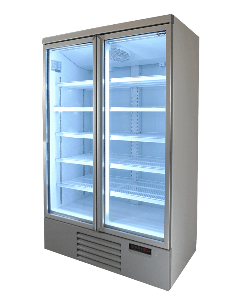 RÉFRIGÉRATEUR 2 PORTES EN VERRE JDE-1000R – Image 7