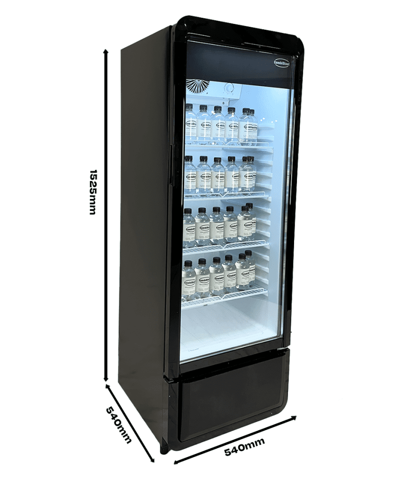 RÉFRIGÉRATEUR PORTE EN VERRE PIB-240R – Image 6