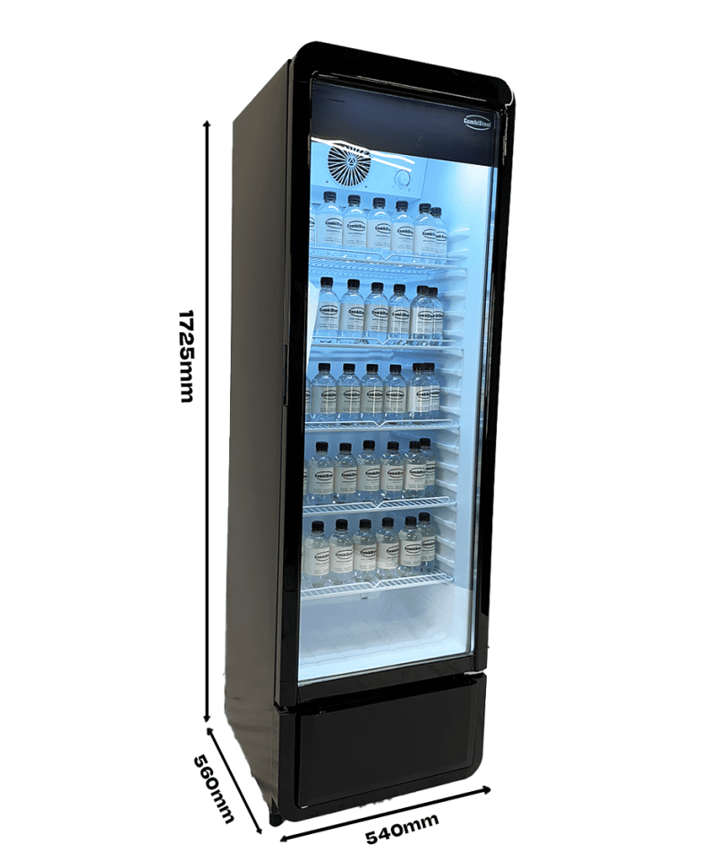 RÉFRIGÉRATEUR PORTE EN VERRE PIB-280R – Image 6
