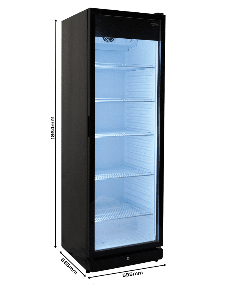 RÉFRIGÉRATEUR PORTE EN VERRE PIB-360R – Image 17