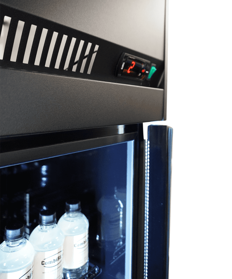RÉFRIGÉRATEUR 3 PORTES EN VERRE IRM-1180R BL – Image 5