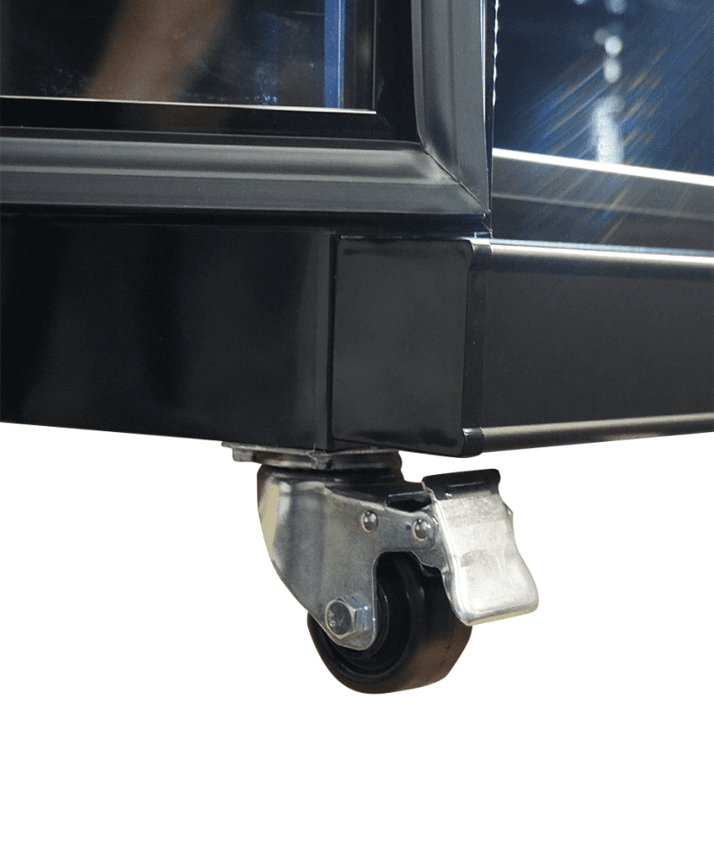 RÉFRIGÉRATEUR 3 PORTES EN VERRE IRM-1180R BL – Image 9