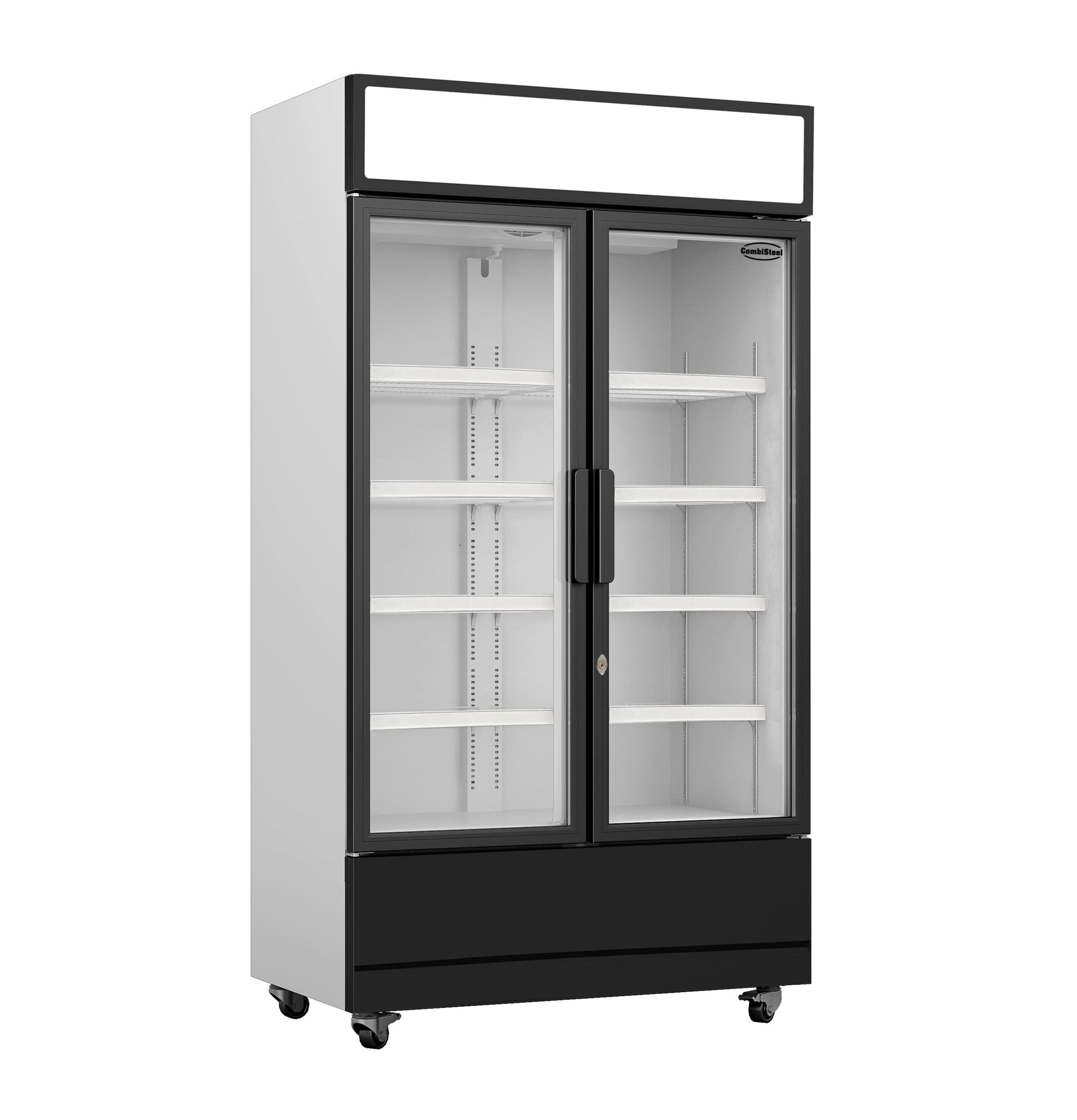 RÉFRIGÉRATEUR 2 PORTES EN VERRE FCU-750