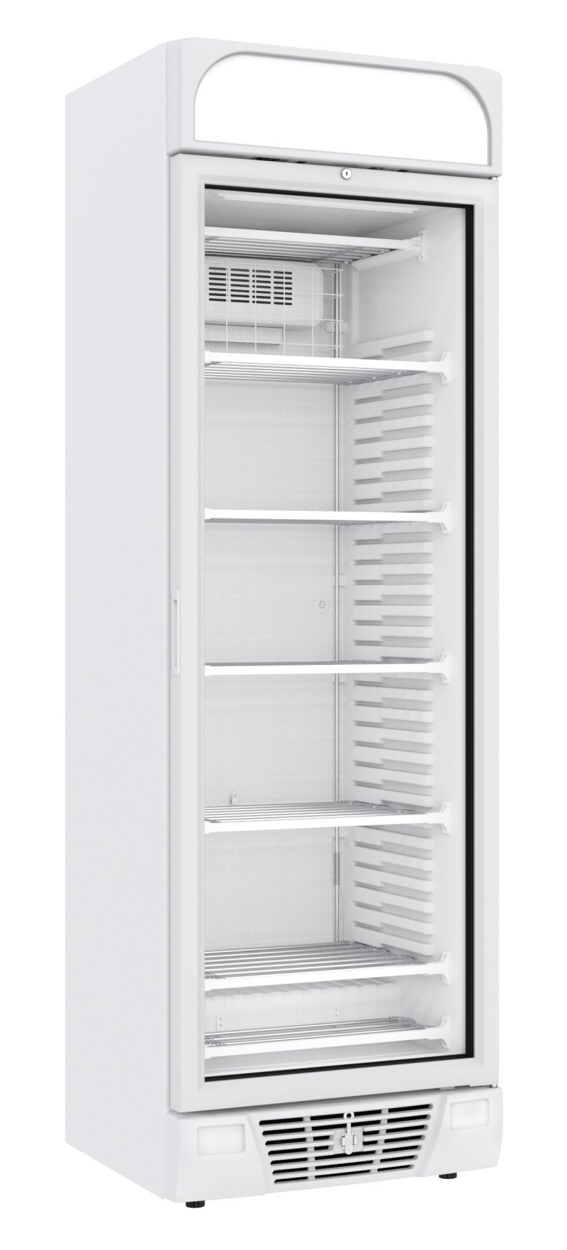 CONGÉLATEUR 1 PORTE EN VERRE 382L