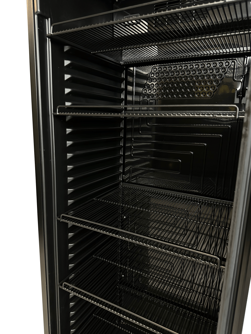 RÉFRIGÉRATEUR 1 PORTE EN VERRE NOIR – Image 6