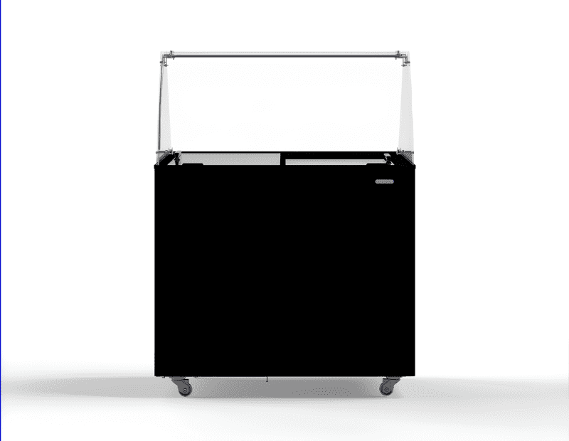 VITRINE À CREME GLACÉE CORSICA NOIR 6X5 LTR – Image 2