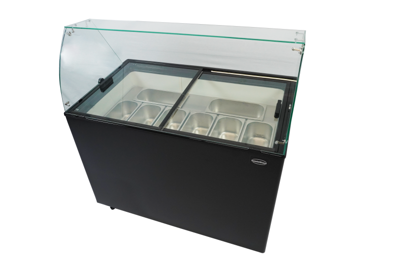 VITRINE À CREME GLACÉE JAVA NOIR 8x5 LTR – Image 10