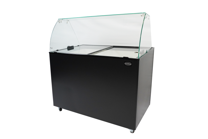 VITRINE À CREME GLACÉE JAVA NOIR 8x5 LTR – Image 7