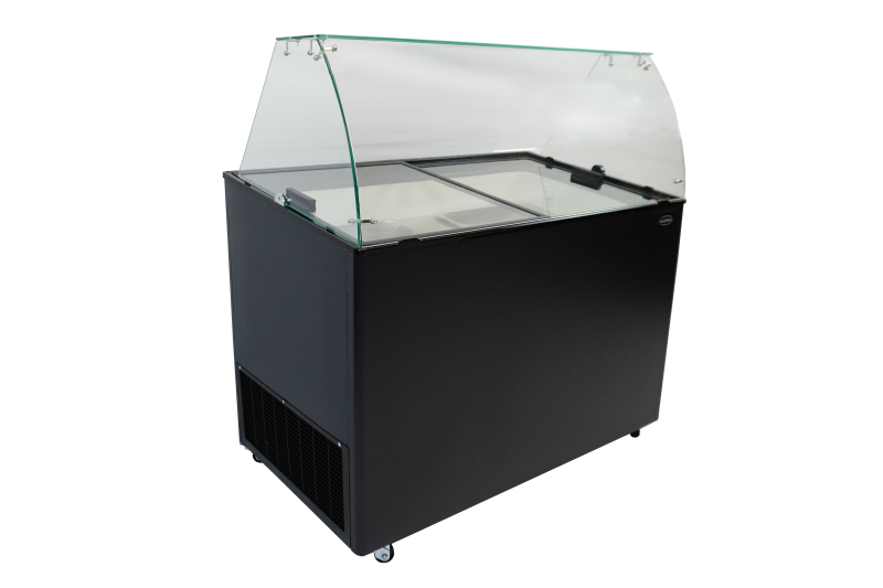 VITRINE À CREME GLACÉE JAVA NOIR 8x5 LTR – Image 8