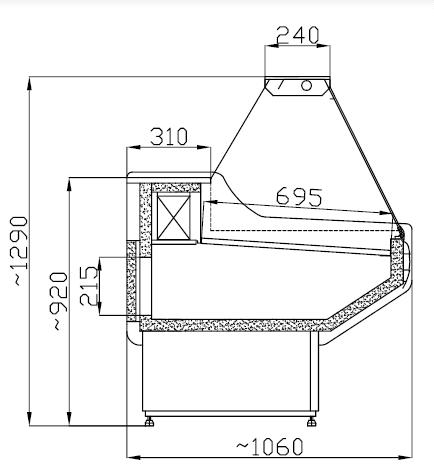 VITRINE RÉFRIGÉRÉE OWEN 2.0 – Image 2