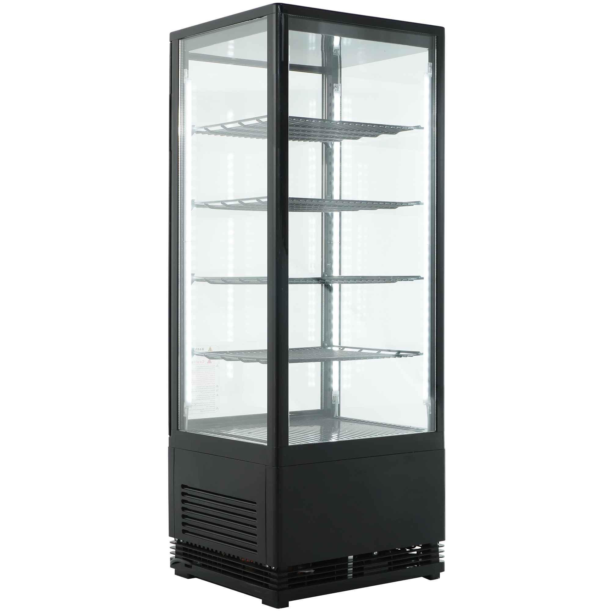 VITRINE RÉFRIGÉRATÉE 98L NOIR – Image 4