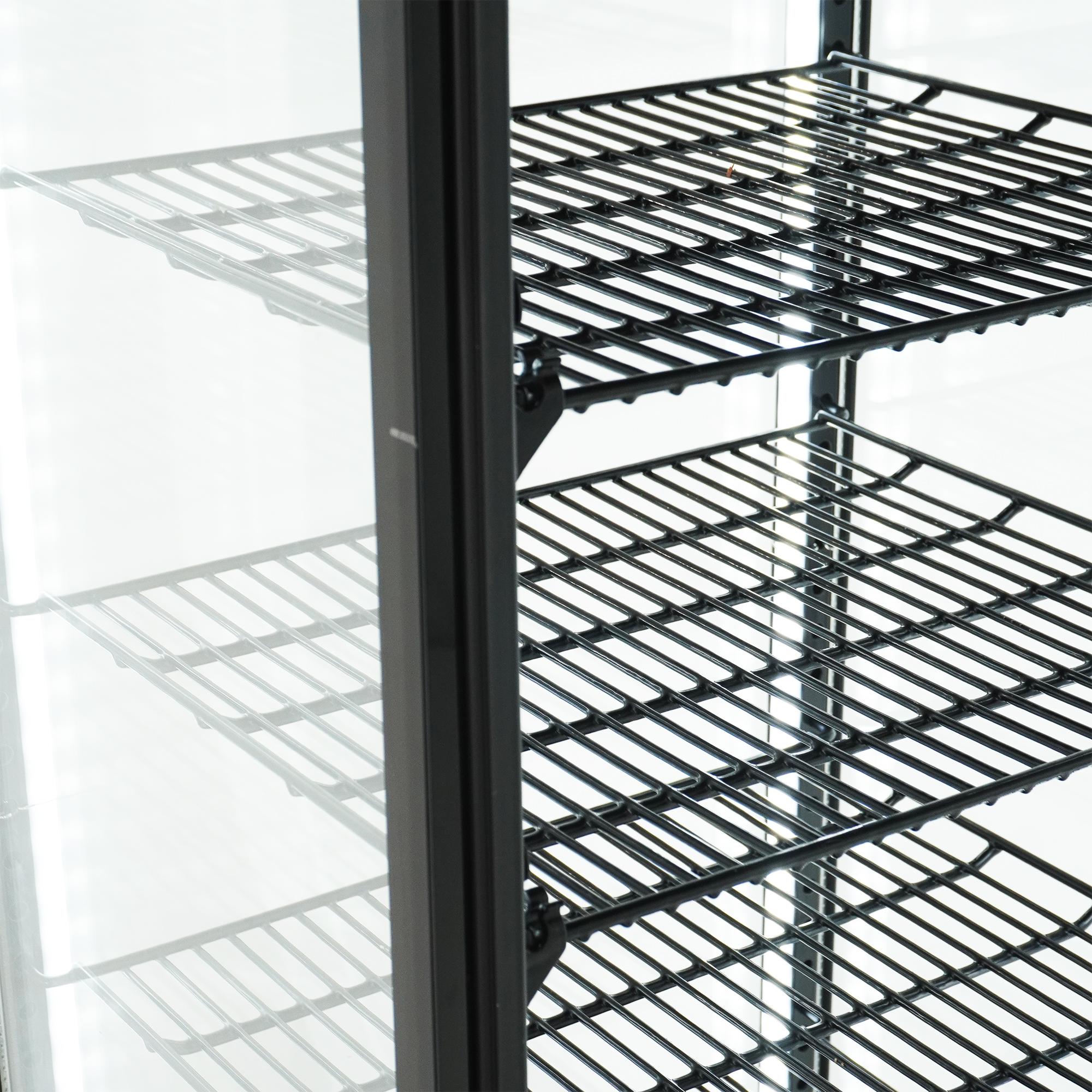 VITRINE RÉFRIGÉRATÉE 98L NOIR – Image 9