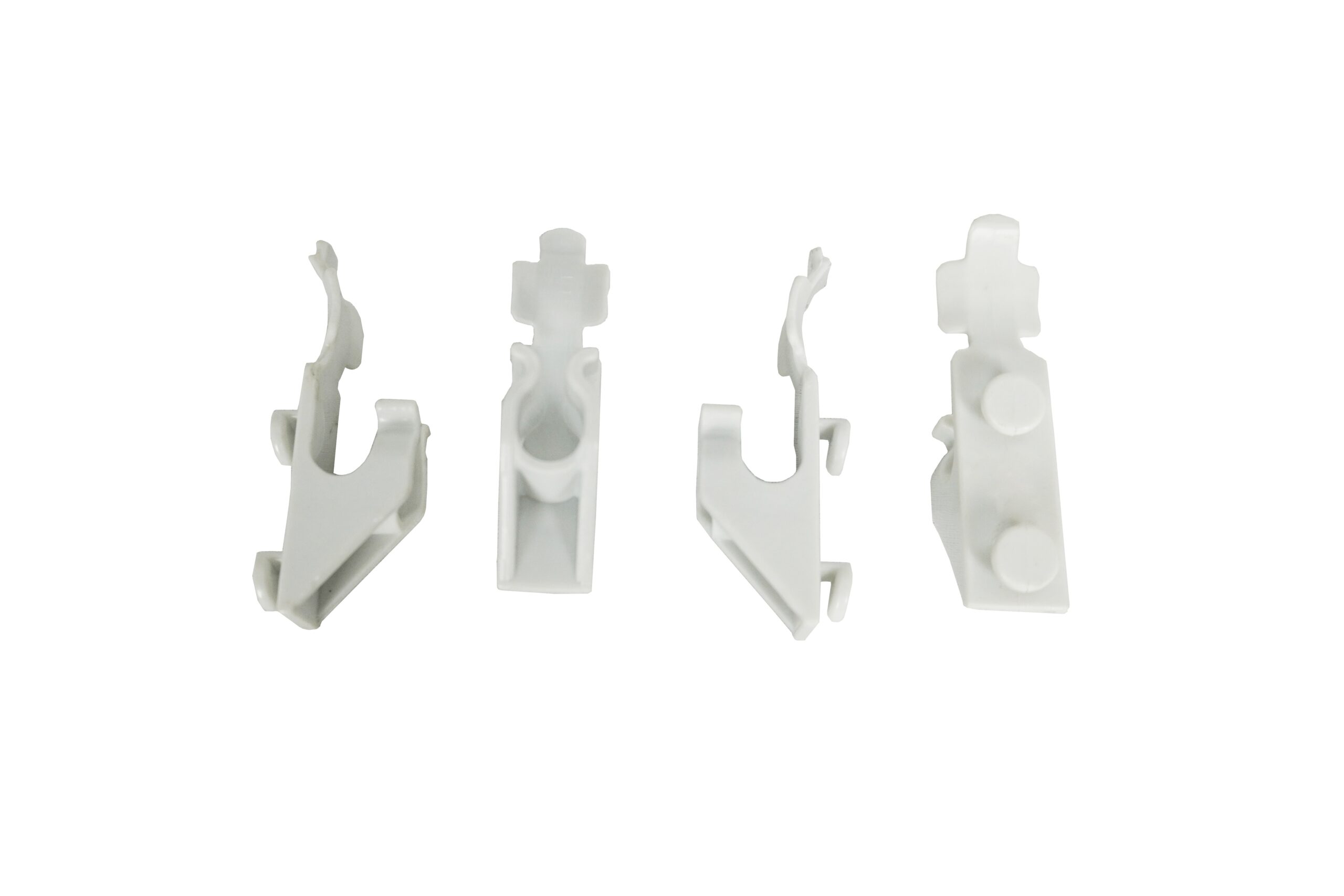 SET 4 CLIPS BLANC POUR 7487.0165 NOUVELLE SÉRIE