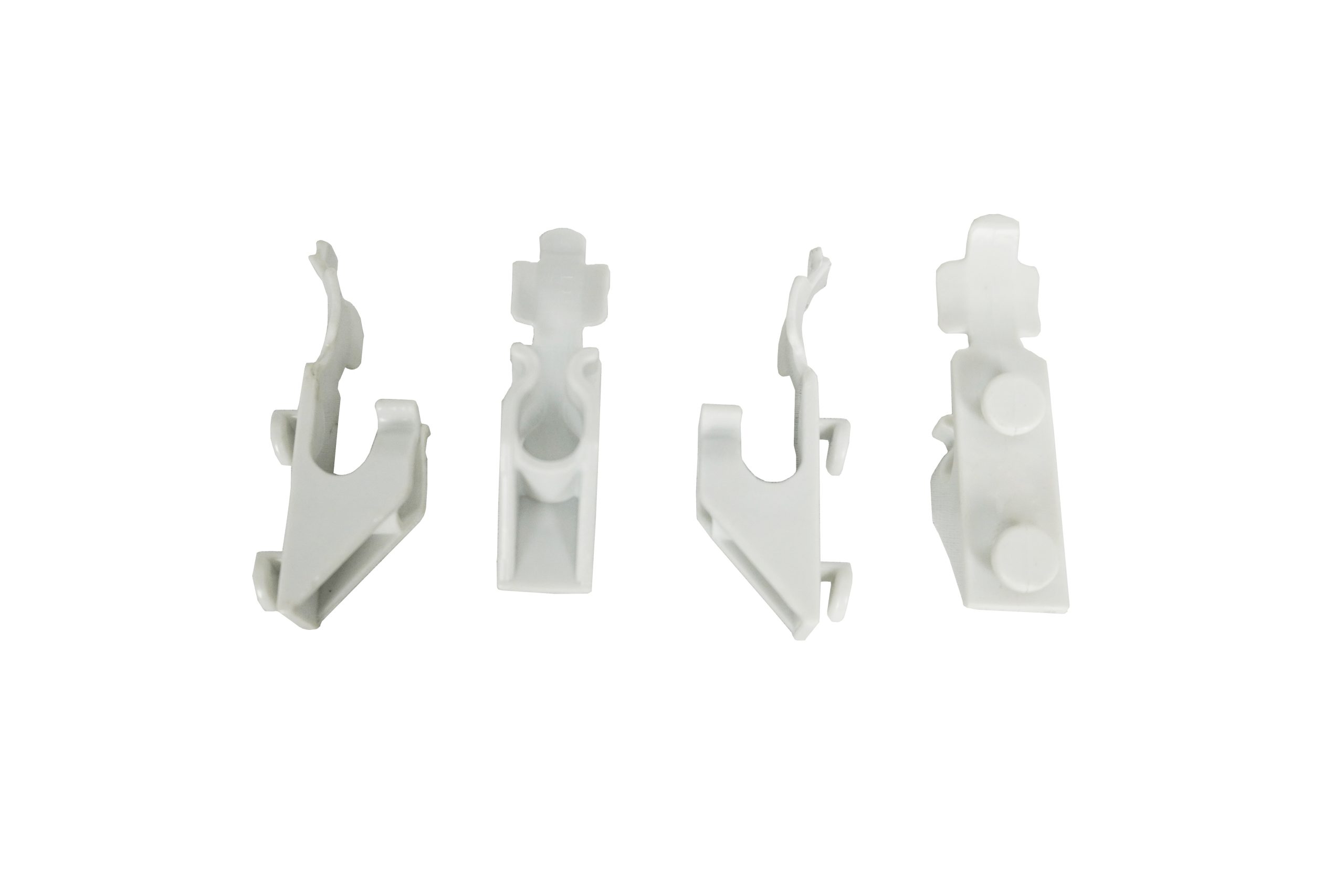 SET 4 CLIPS BLANC POUR 7487.0165 NOUVELLE SÉRIE