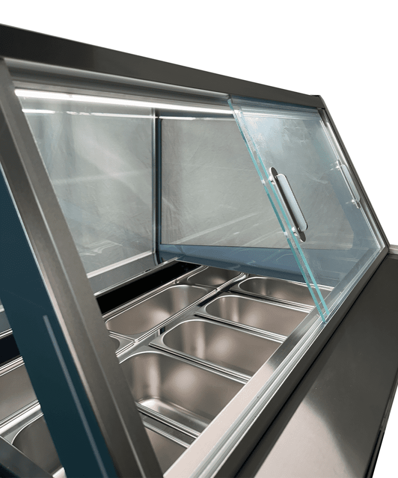 VITRINE À CREME GLACÉE BORNEO 12X5L – Image 2