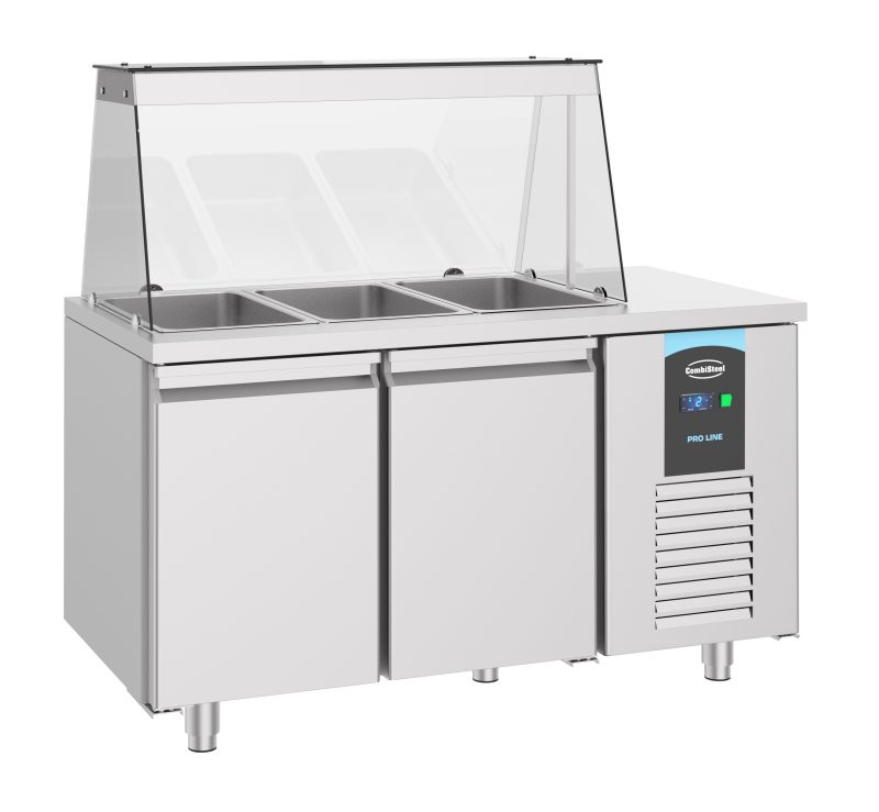 SALADETTE 2 PORTES 3x 1/1GN RÉCIPIENT – Image 2